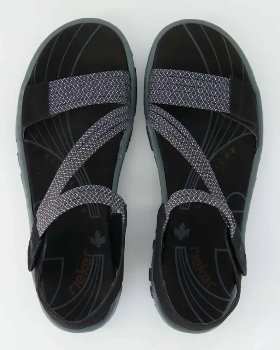 Morokko Sandalen in Schwarz