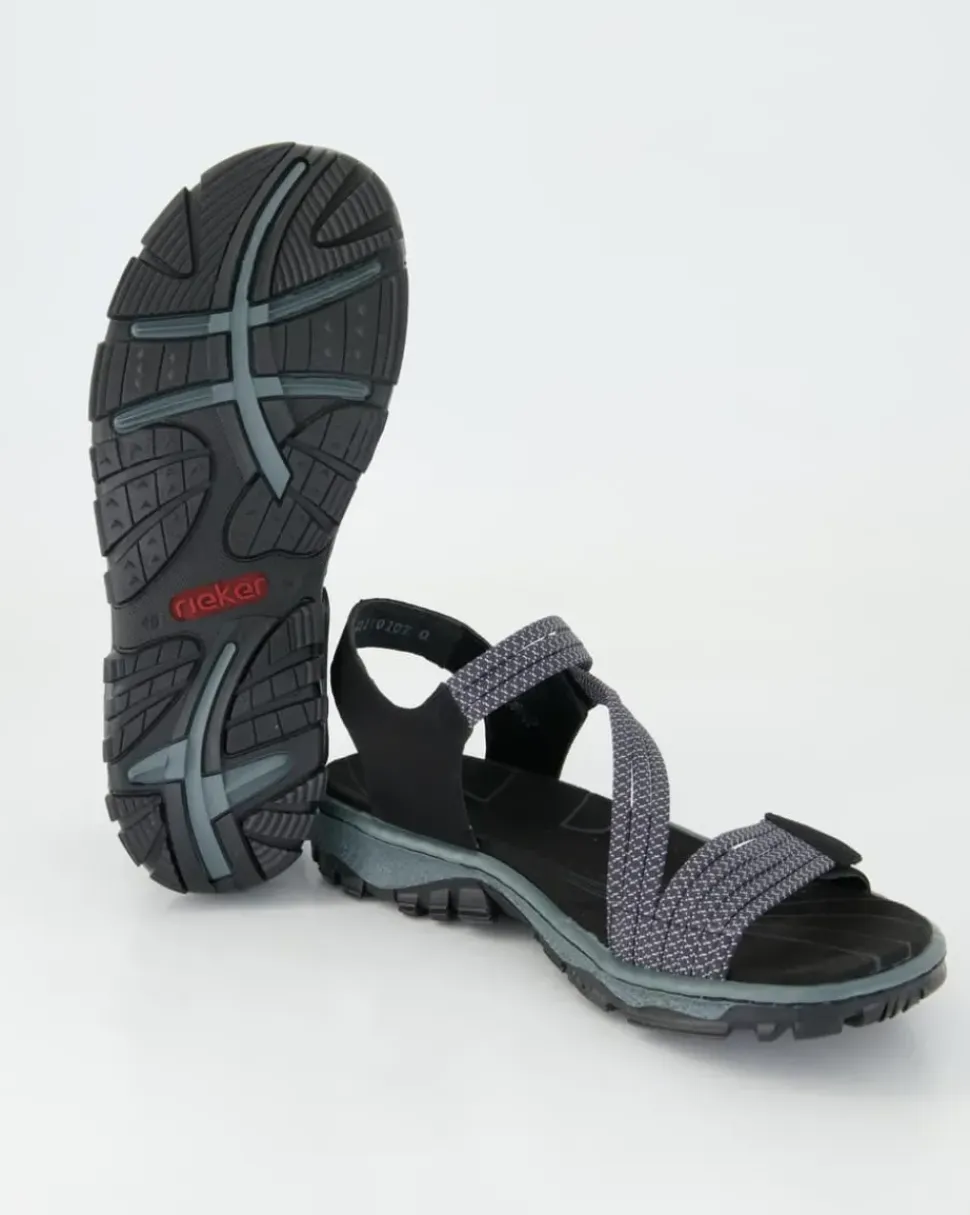 Morokko Sandalen in Schwarz