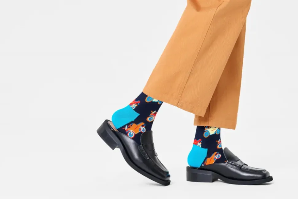 Motorbike Sock Socken in Mehrfarbig