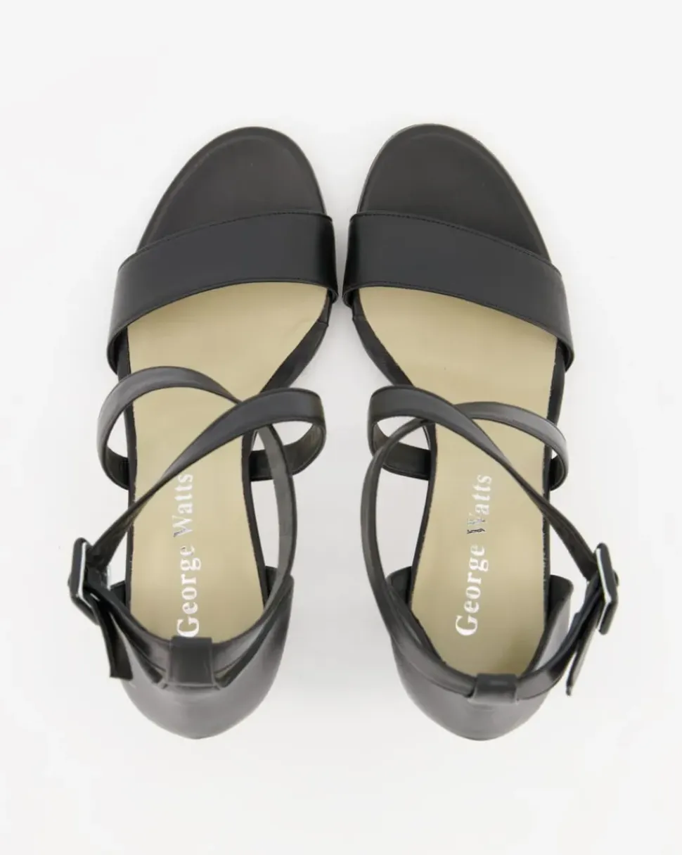 Mulan Sandalen in Schwarz