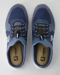 Nabukino Pantoletten in Blau