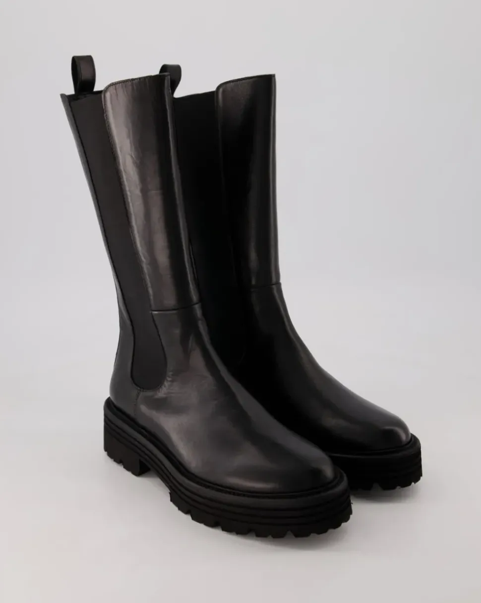 Nate Chelsea Boots in Schwarz