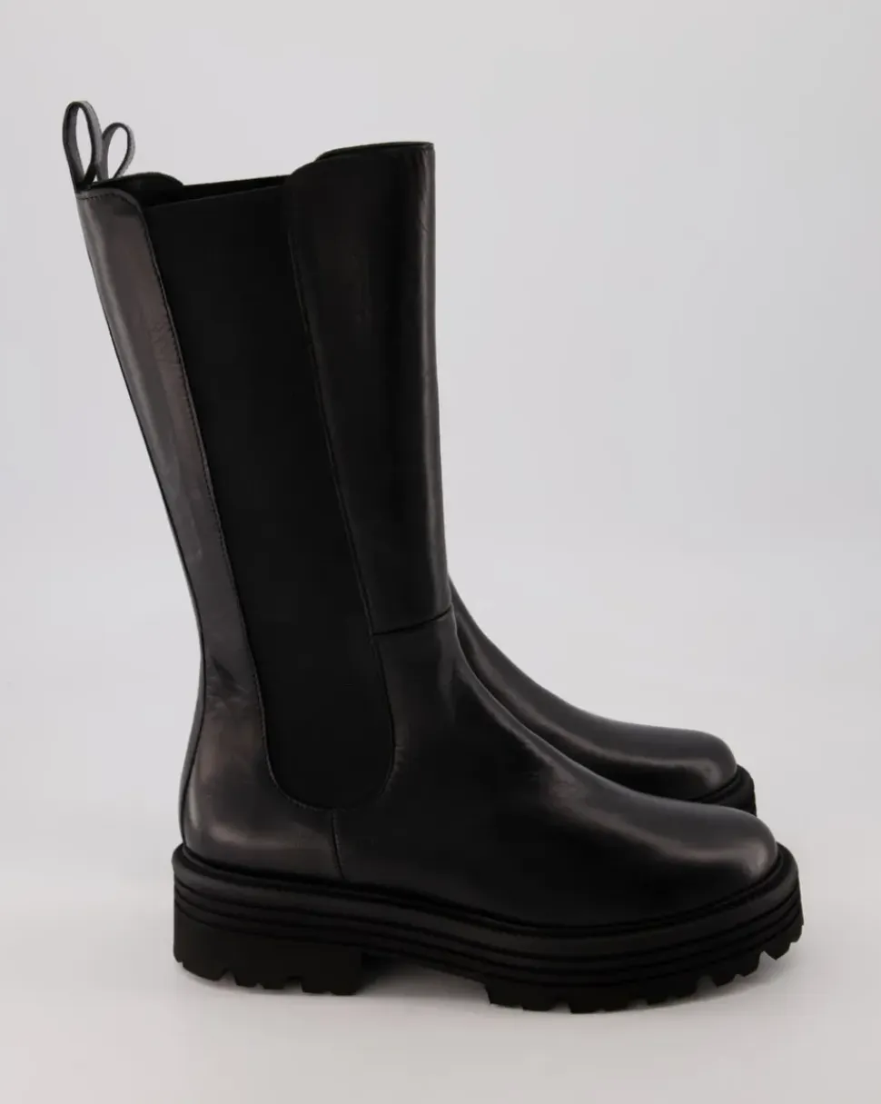 Nate Chelsea Boots in Schwarz