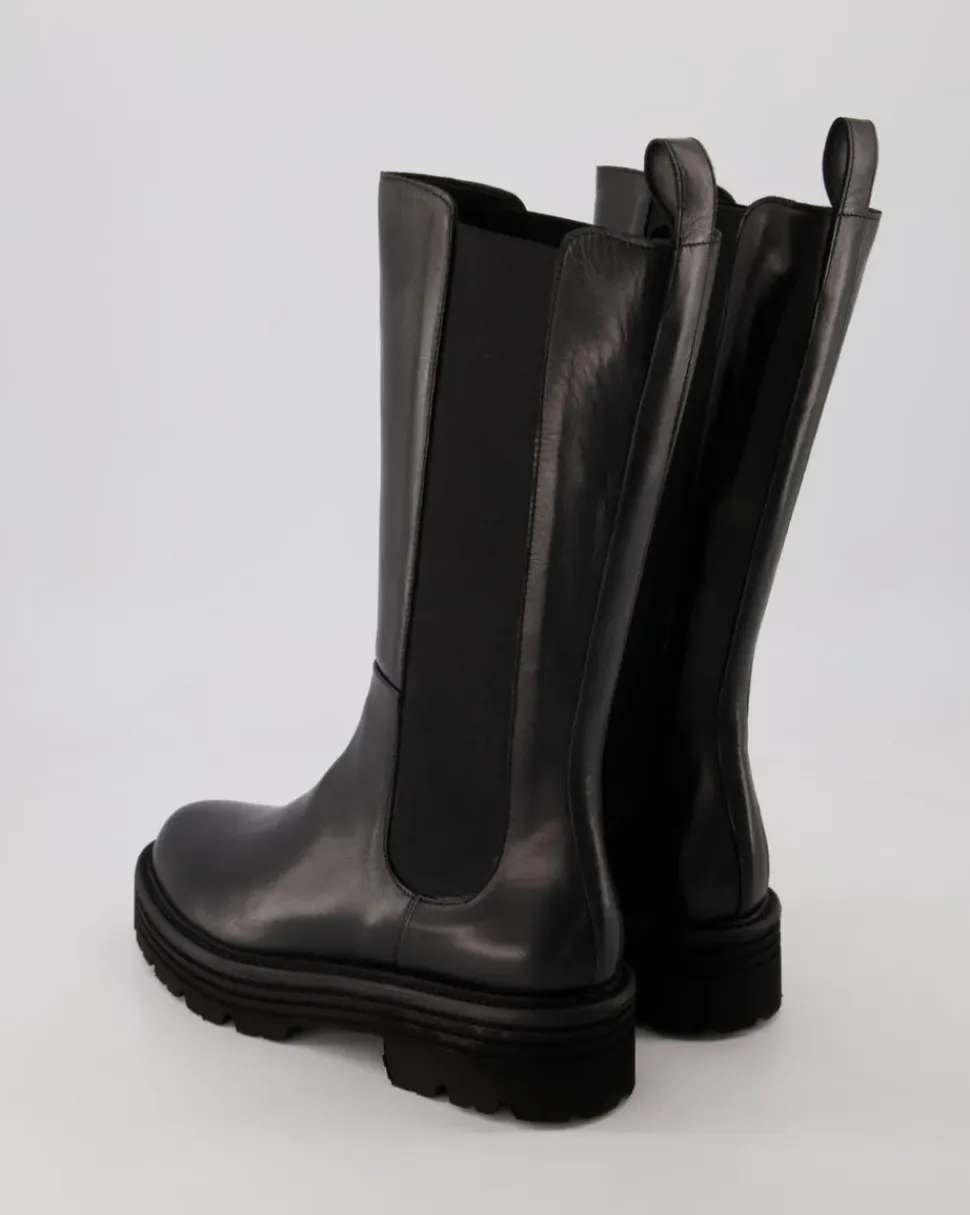 Nate Chelsea Boots in Schwarz