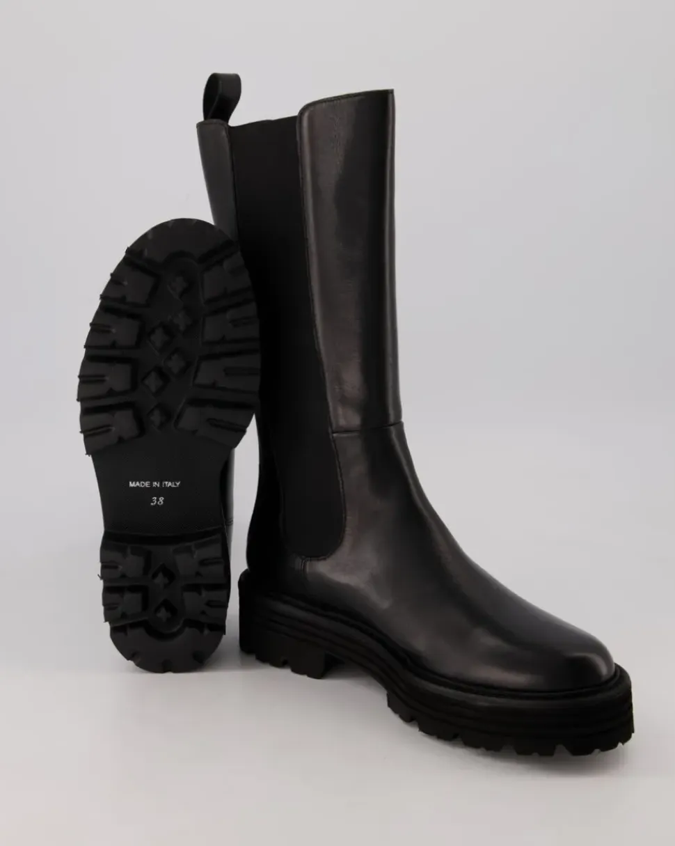 Nate Chelsea Boots in Schwarz