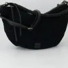 Natural Flow Hobo Handtasche in Schwarz