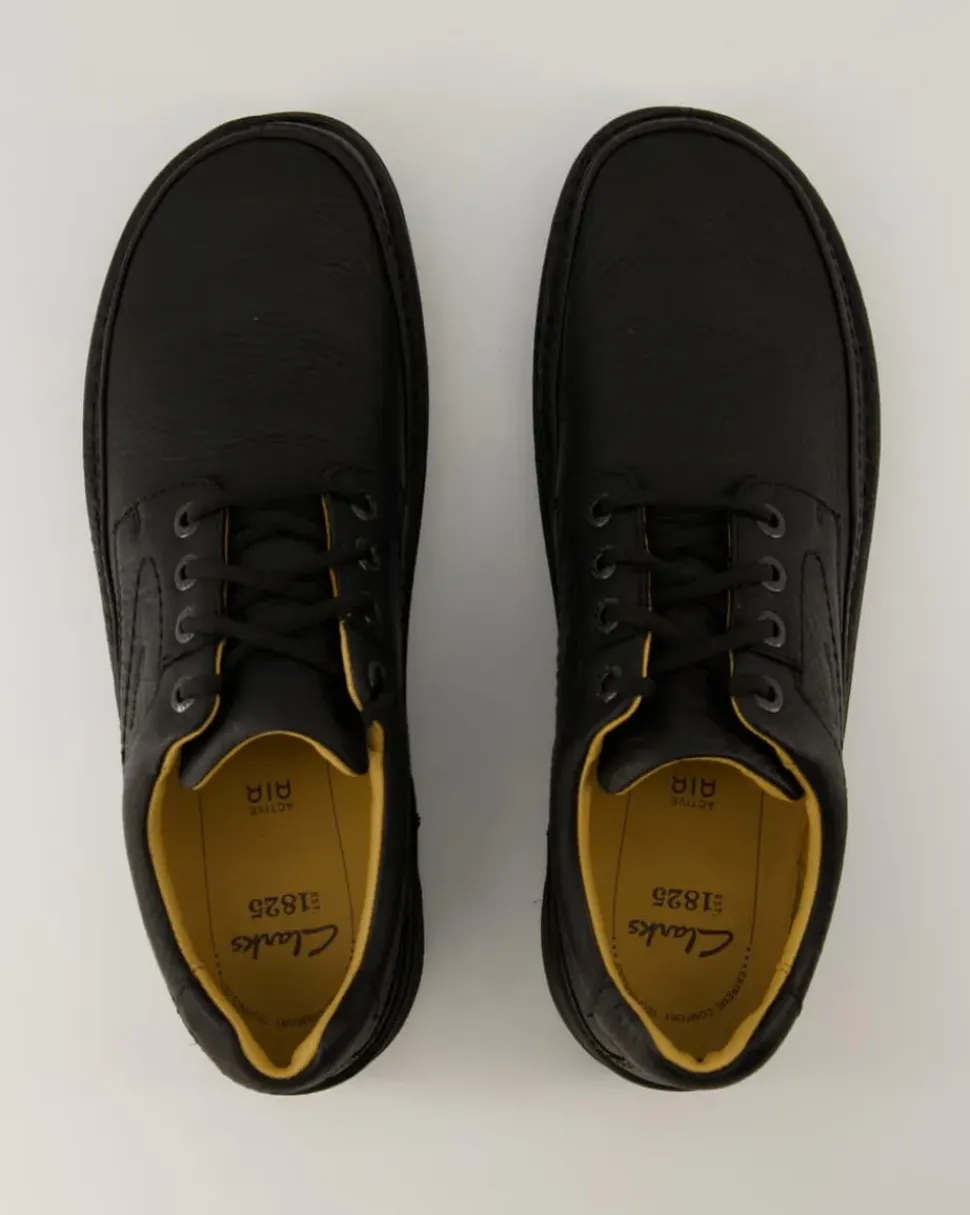 Nature Three Business Schuhe in Schwarz
