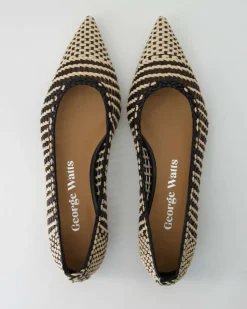N818-105 Ballerinas in Schwarz
