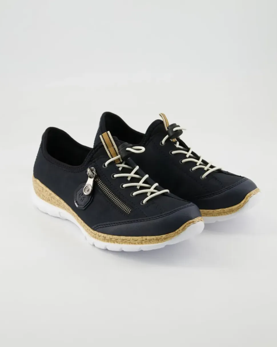 New York Sneaker in Blau