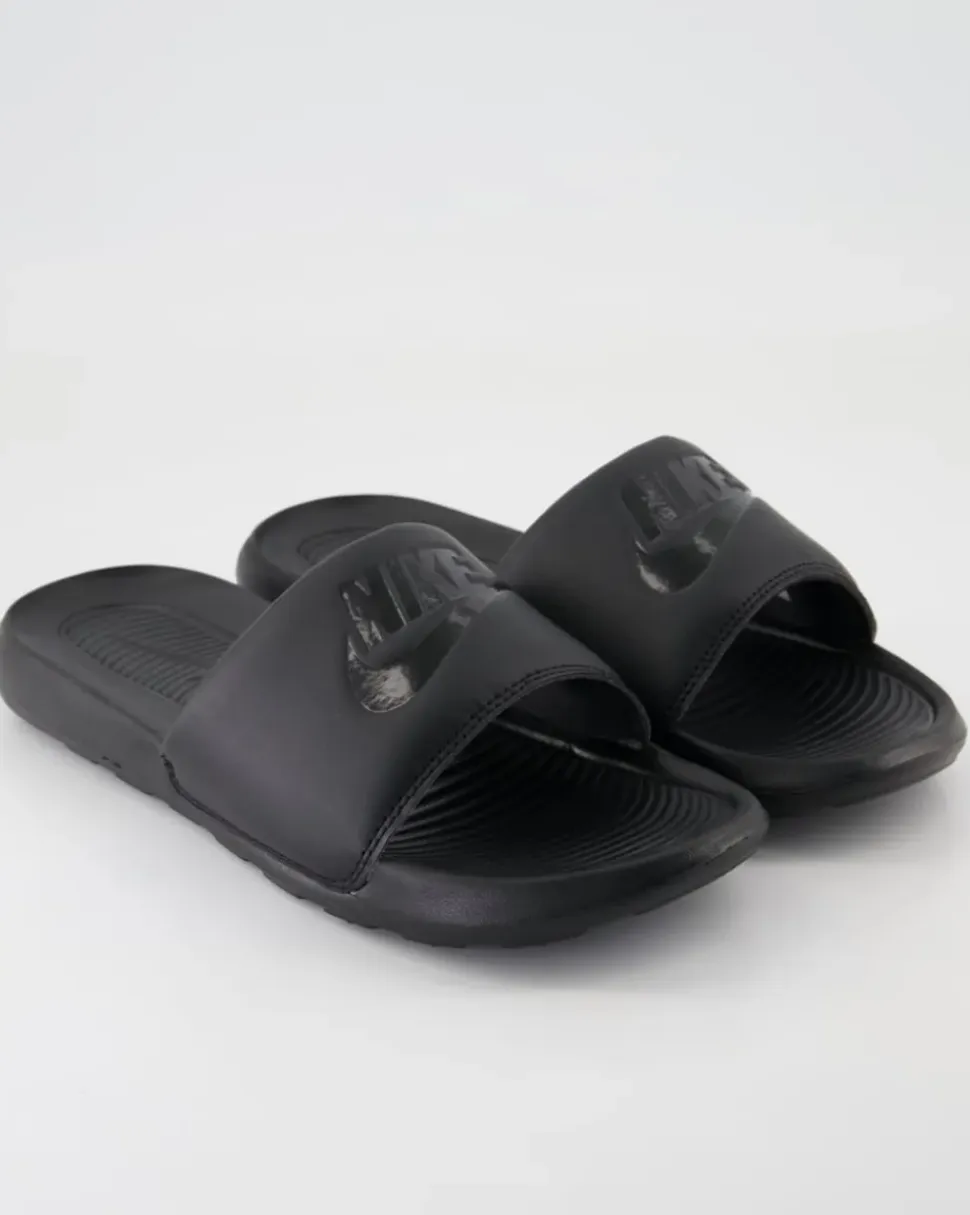Nike Victori One Slide Badeschuhe in Schwarz