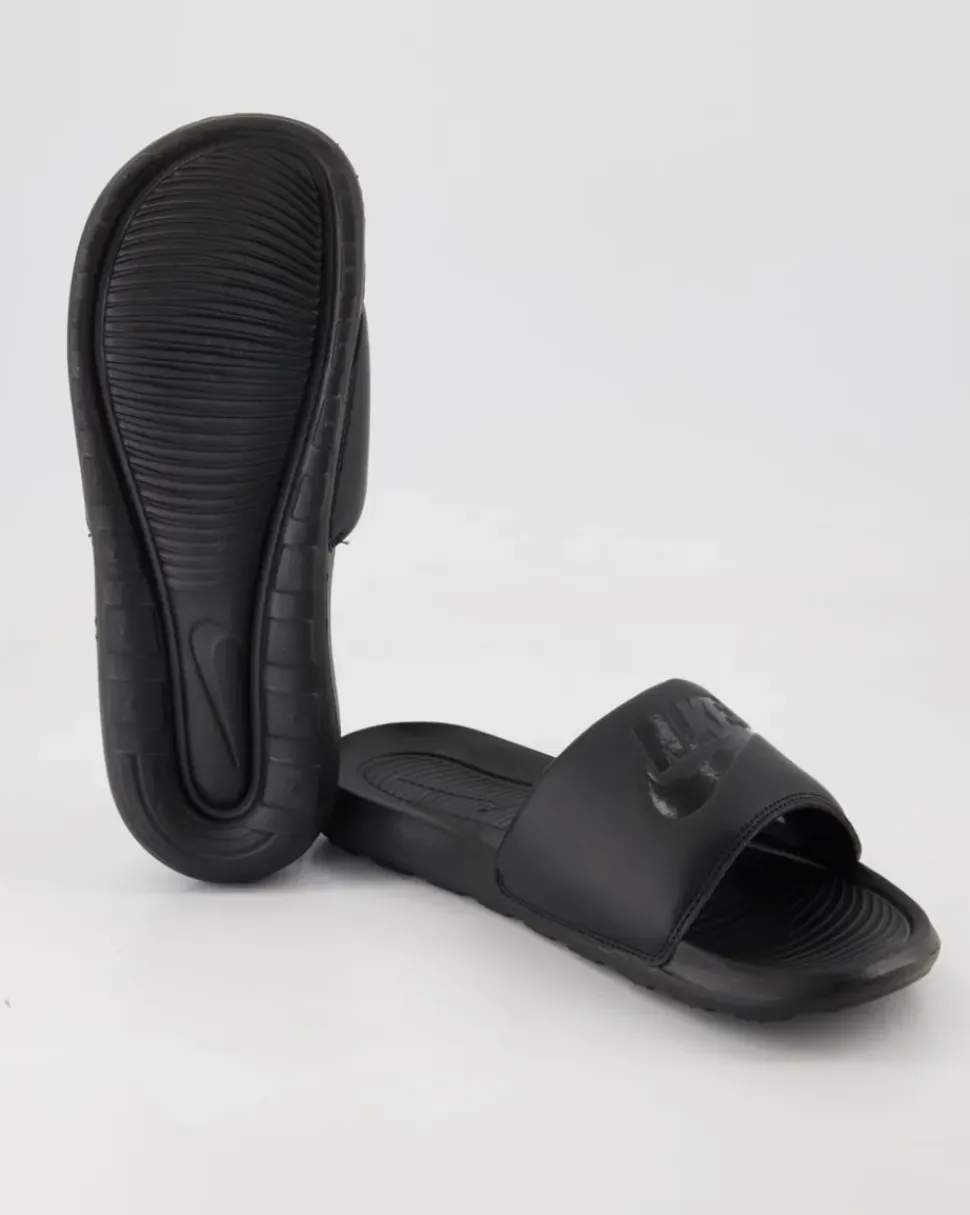 Nike Victori One Slide Badeschuhe in Schwarz