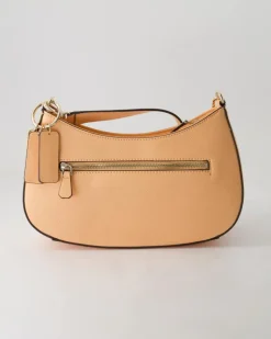 Noelle Top Zip Shoulder Bag Umhängetasche in Orange