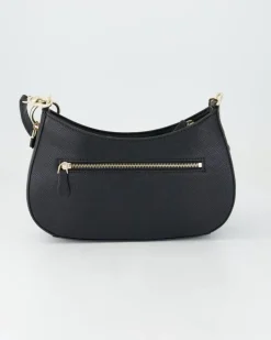 Noelle Top Zip Shoulder Bag Umhängetasche in Schwarz