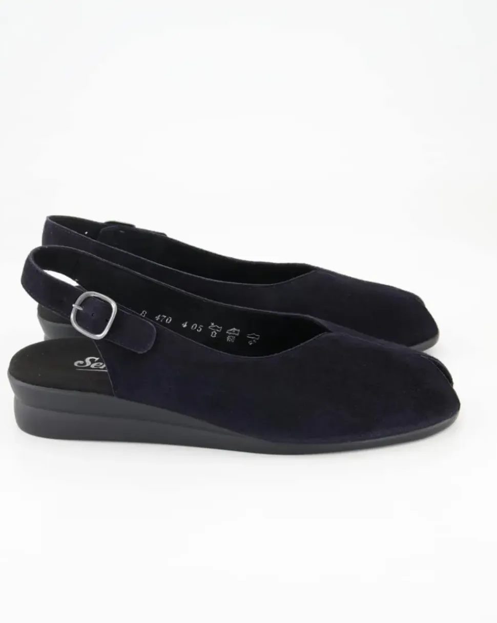 Nora Sandalen in Blau
