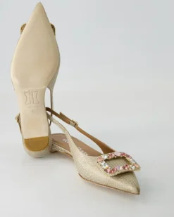 N802-504 Slingpumps in Beige