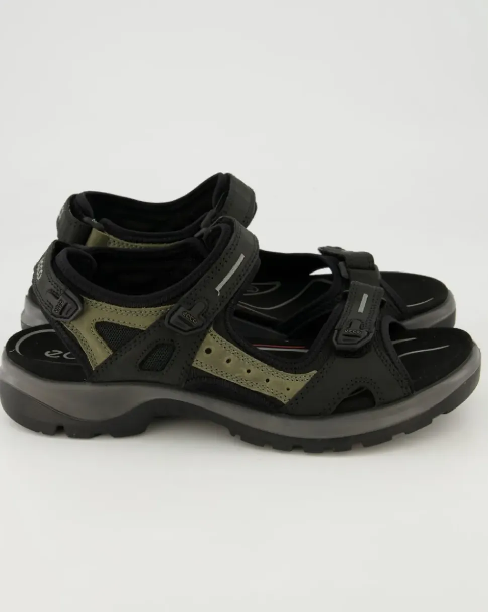 Offroad Sandalen in Schwarz