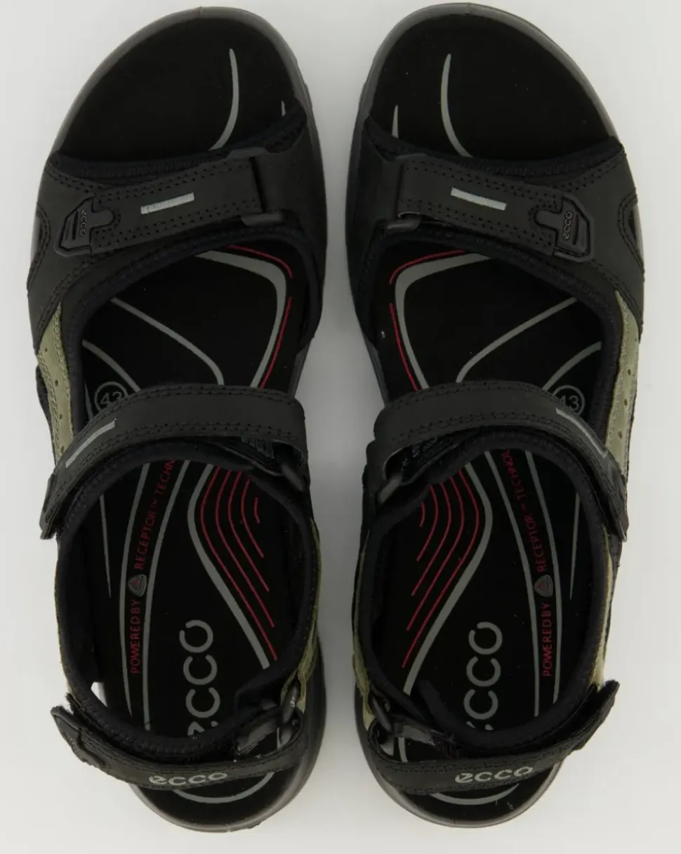 Offroad Sandalen in Schwarz