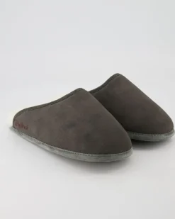 Pantoffel Trendy Hausschuhe in Grau
