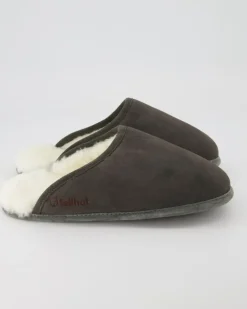 Pantoffel Trendy Hausschuhe in Grau