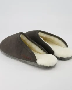 Pantoffel Trendy Hausschuhe in Grau