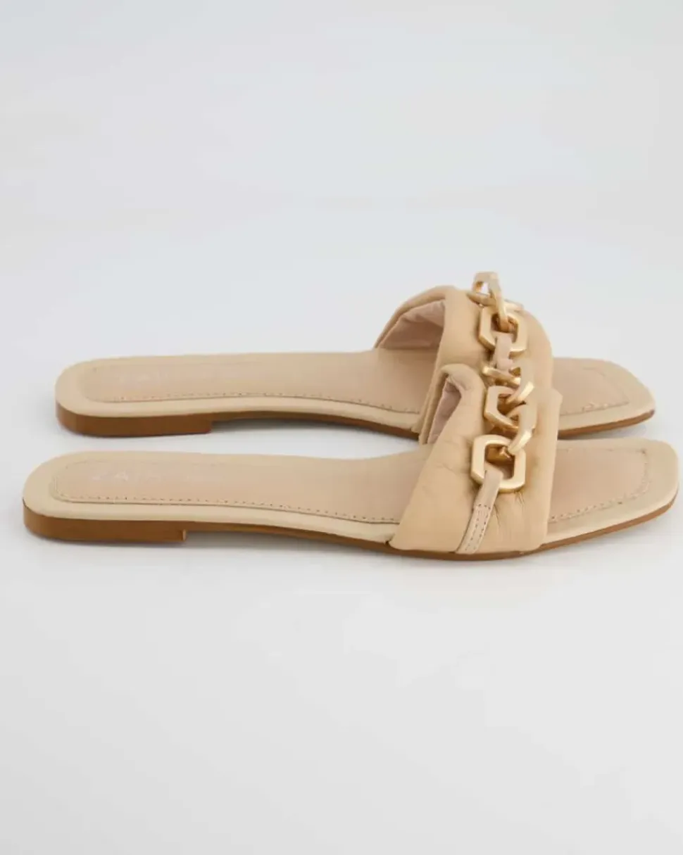 12566 Pantoletten in Beige