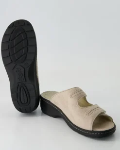 236023-03 Pantoletten in Beige