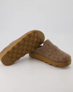 6120-17 Pantoletten in Beige