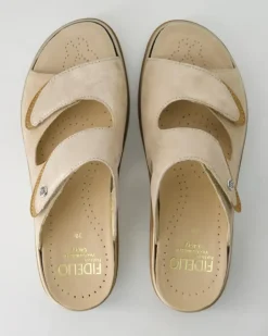 595020-62 Pantoletten in Beige