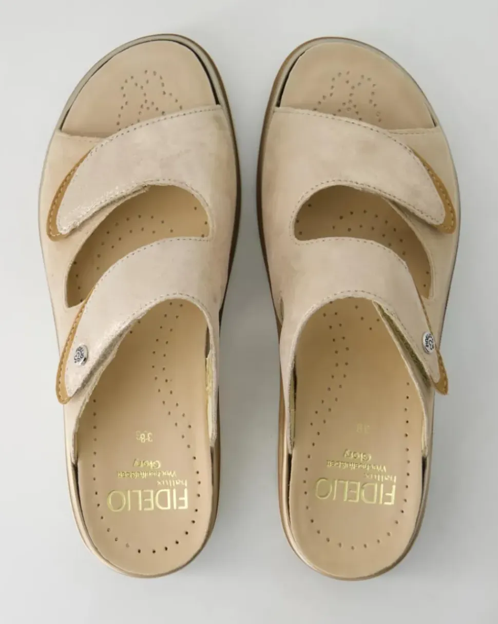 595020-62 Pantoletten in Beige