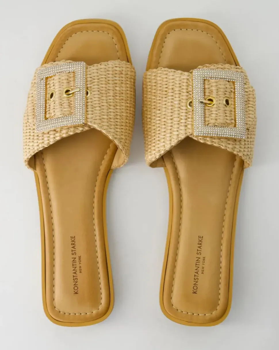 4268 Pantoletten in Beige