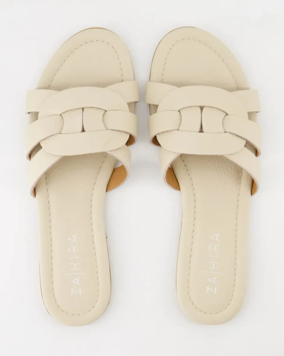 13151 Pantoletten in Beige