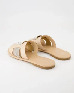 12260 Pantoletten in Beige