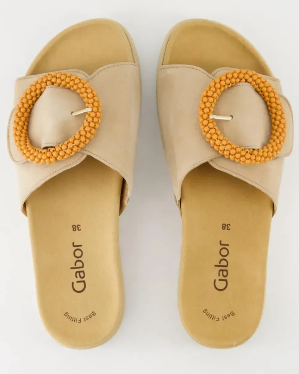 43.745.14 Pantoletten in Beige