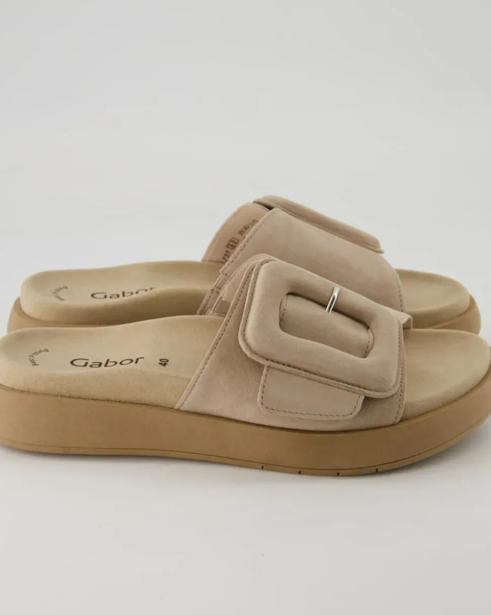 63.751.12 Pantoletten in Beige