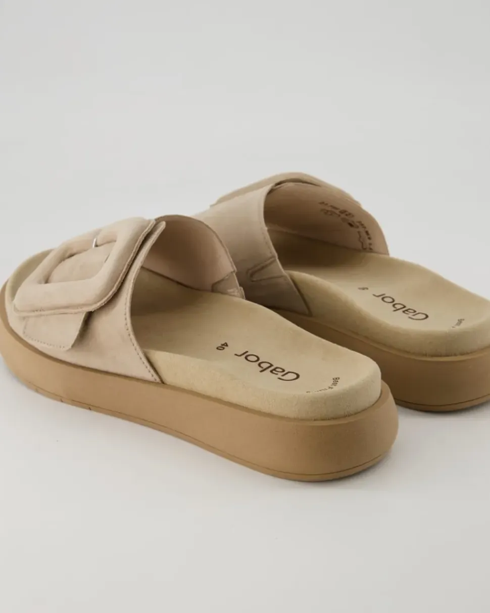 63.751.12 Pantoletten in Beige