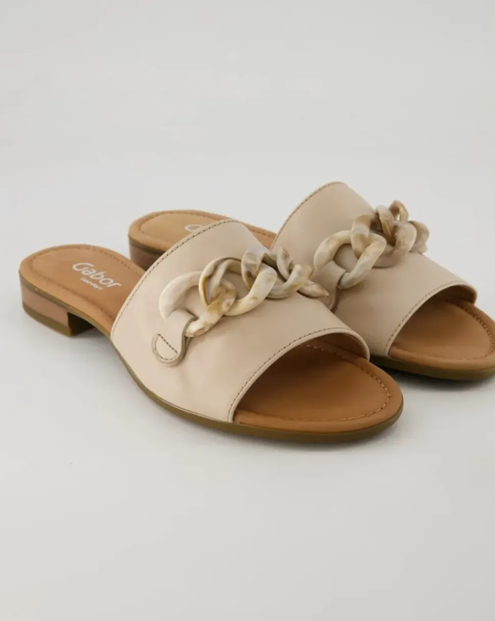 22.791.59 Pantoletten in Beige