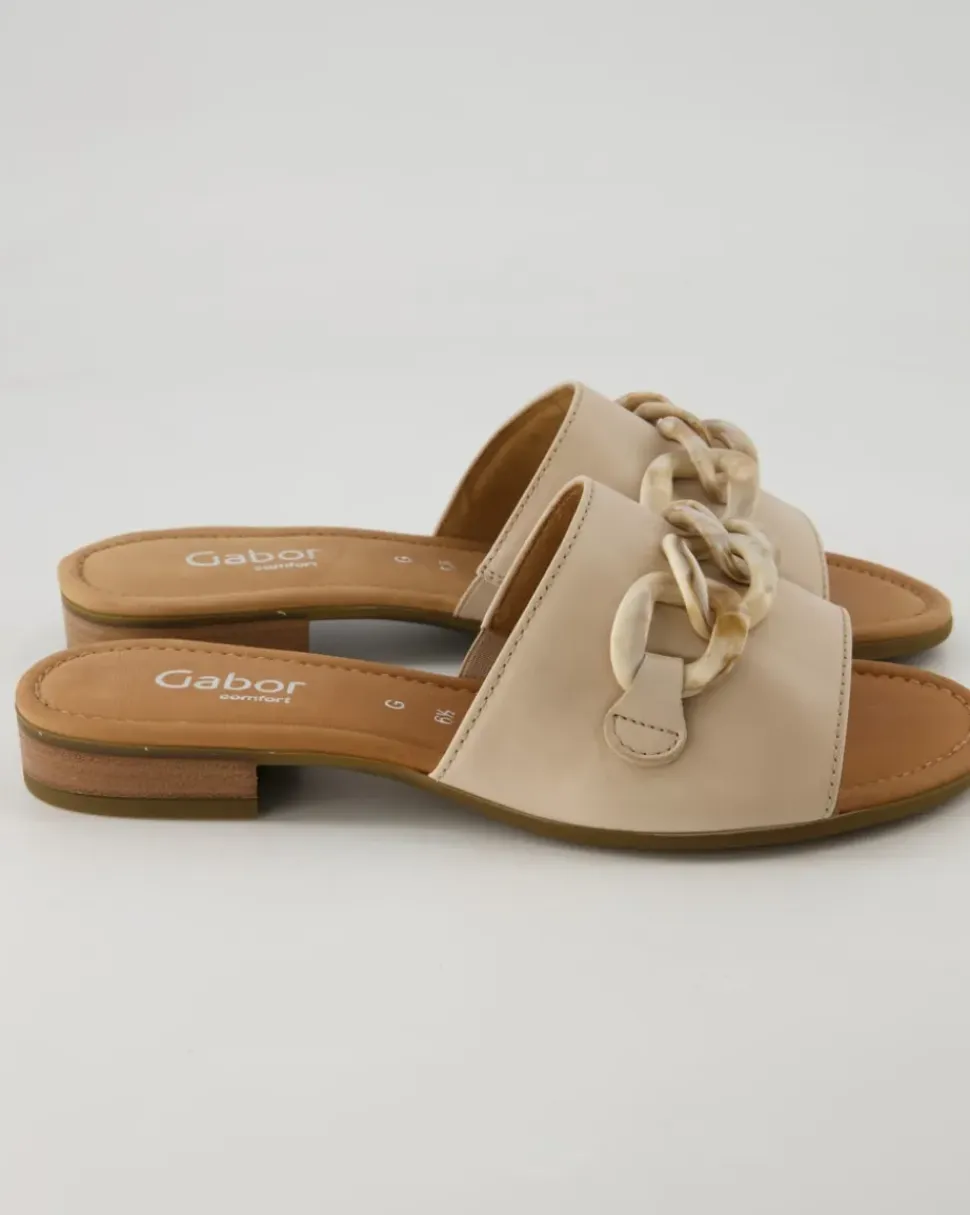 22.791.59 Pantoletten in Beige