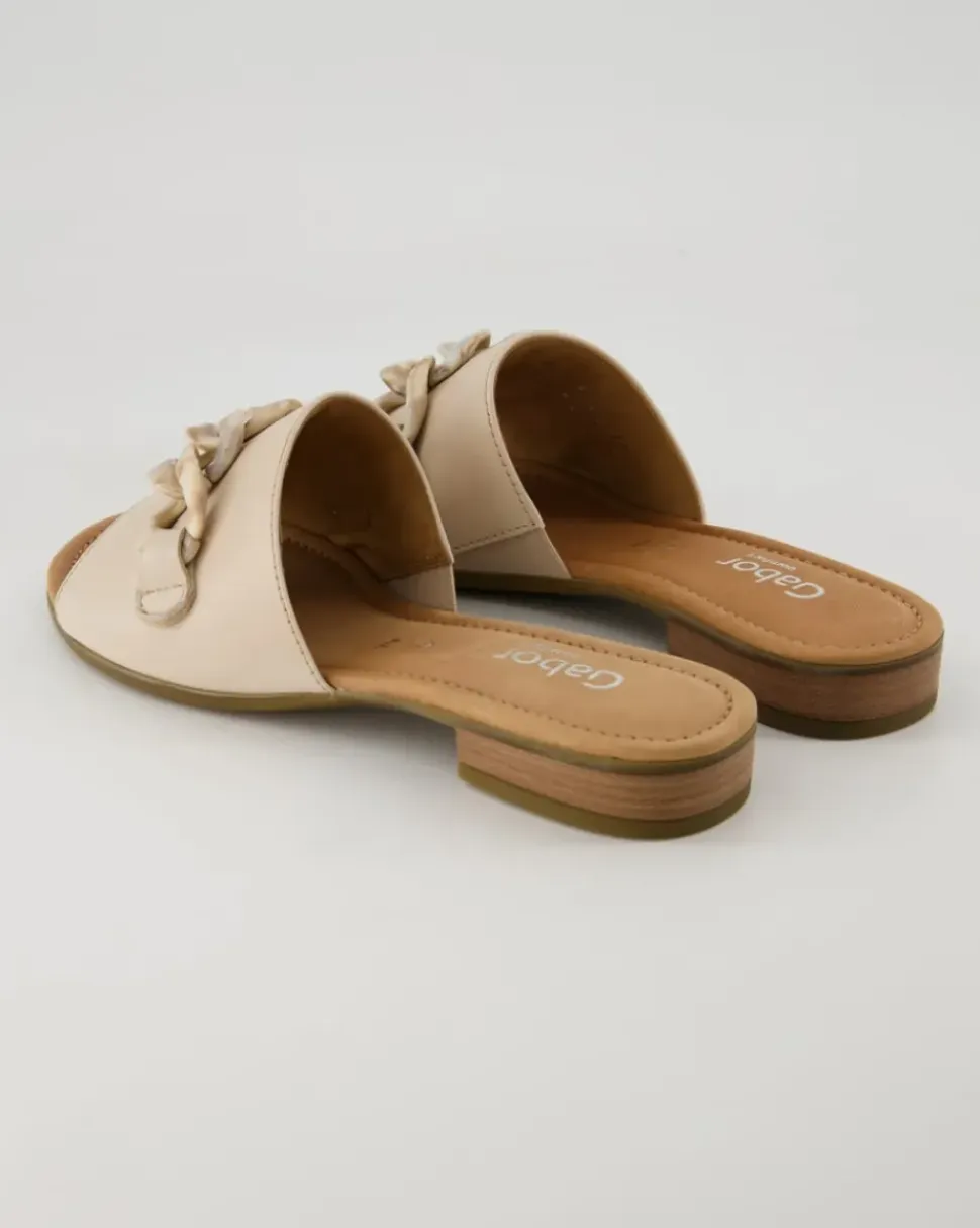 22.791.59 Pantoletten in Beige