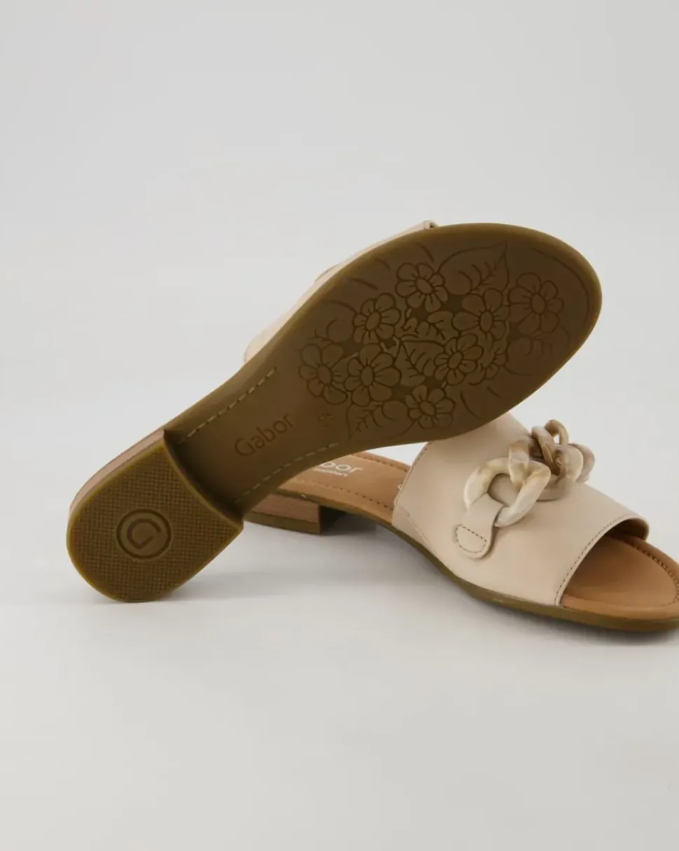22.791.59 Pantoletten in Beige