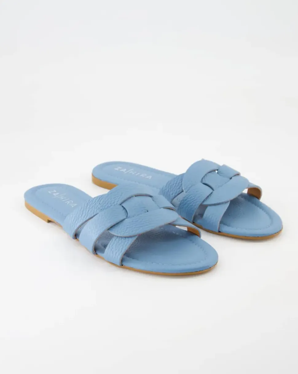 13151 Pantoletten in Blau