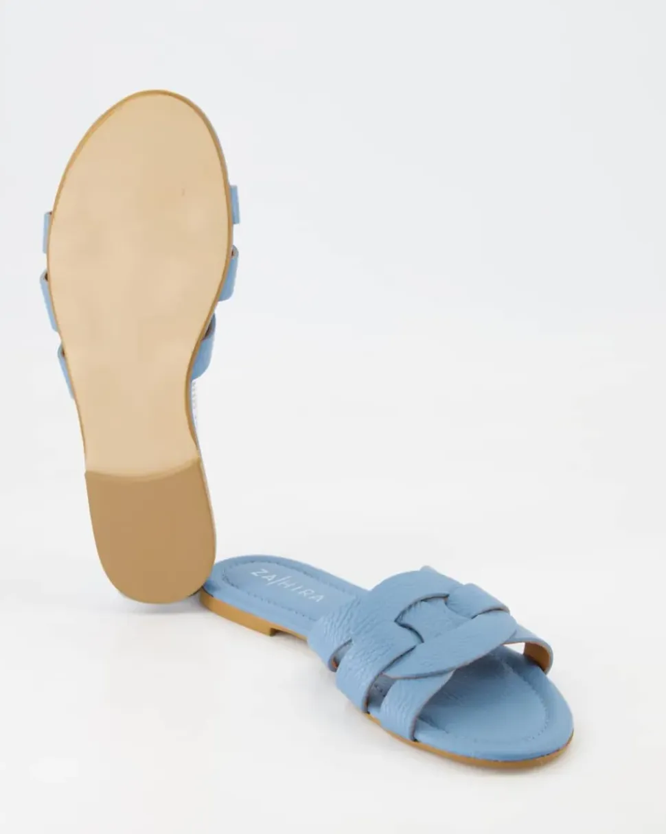 13151 Pantoletten in Blau