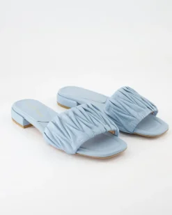 2556 Pantoletten in Blau