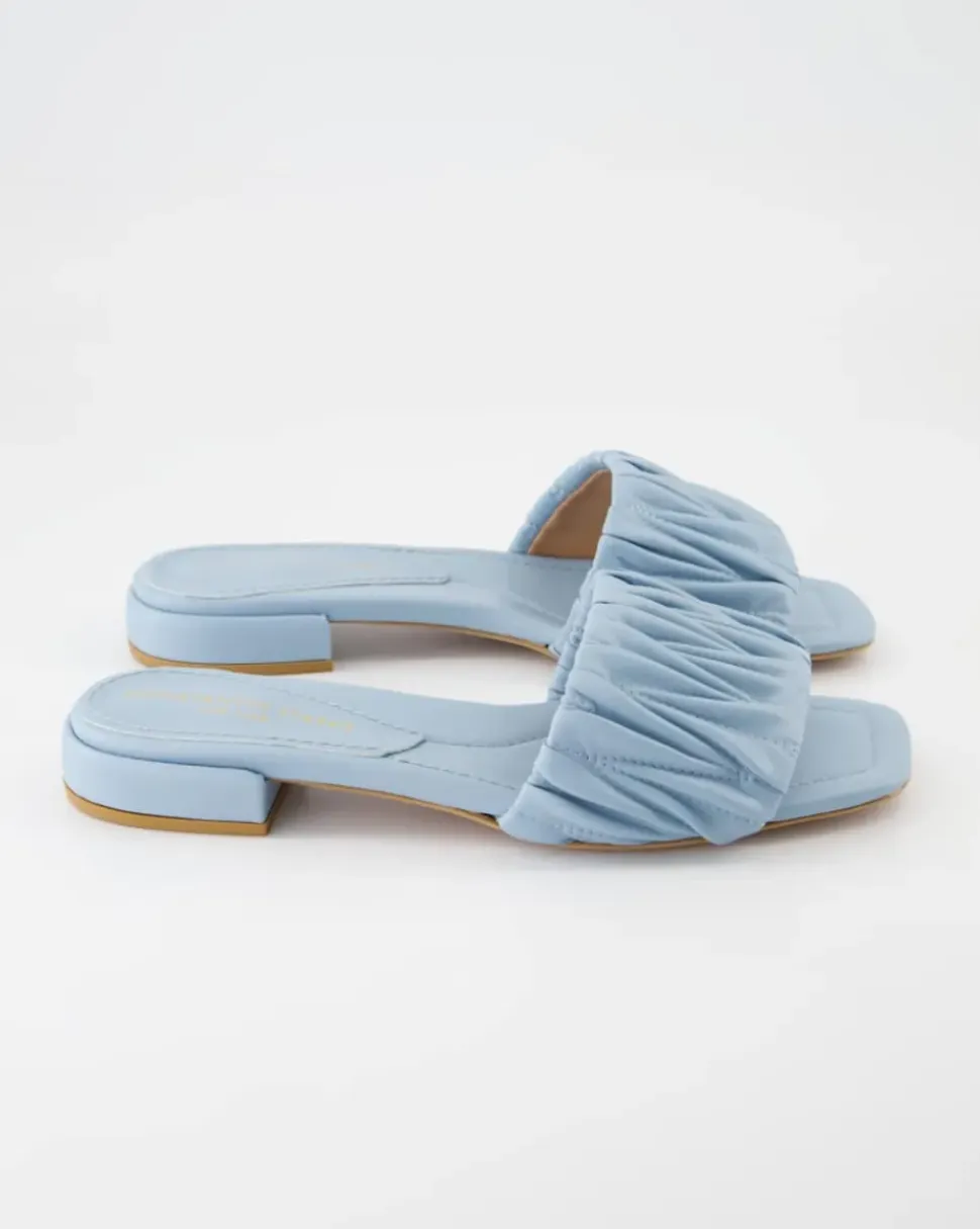 2556 Pantoletten in Blau