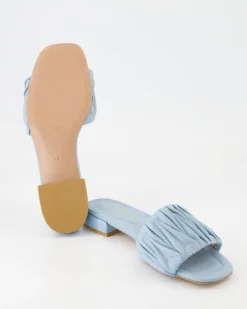 2556 Pantoletten in Blau