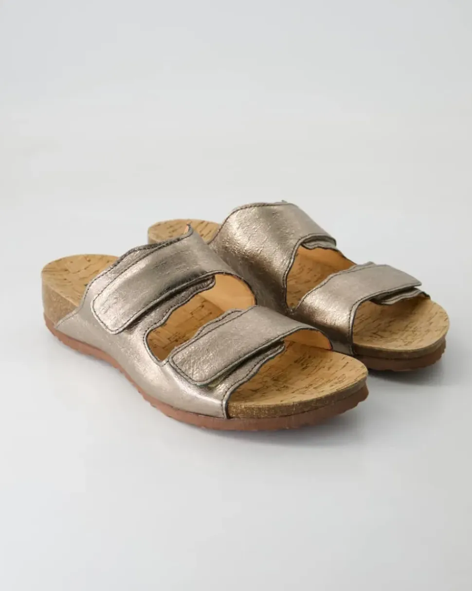 3-001177-9000 Pantoletten in Bronze