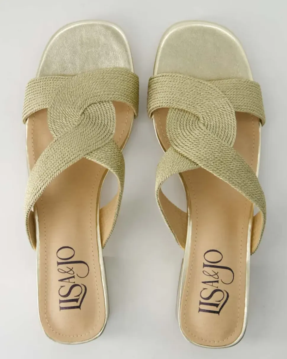 2515304 Pantoletten in Gold