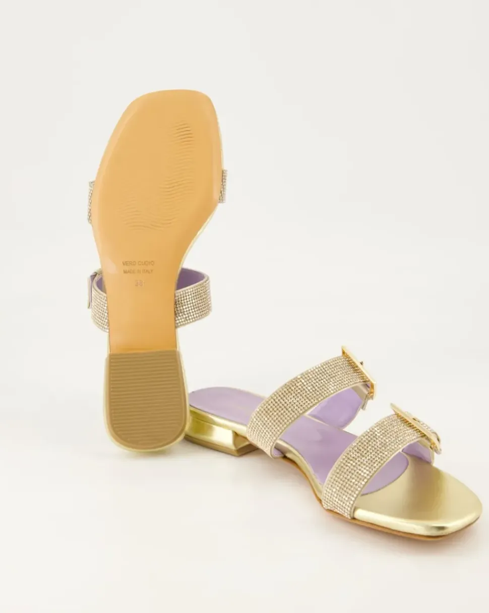 5240 Pantoletten in Gold