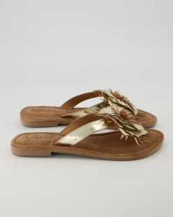 33.518 Pantoletten in Gold