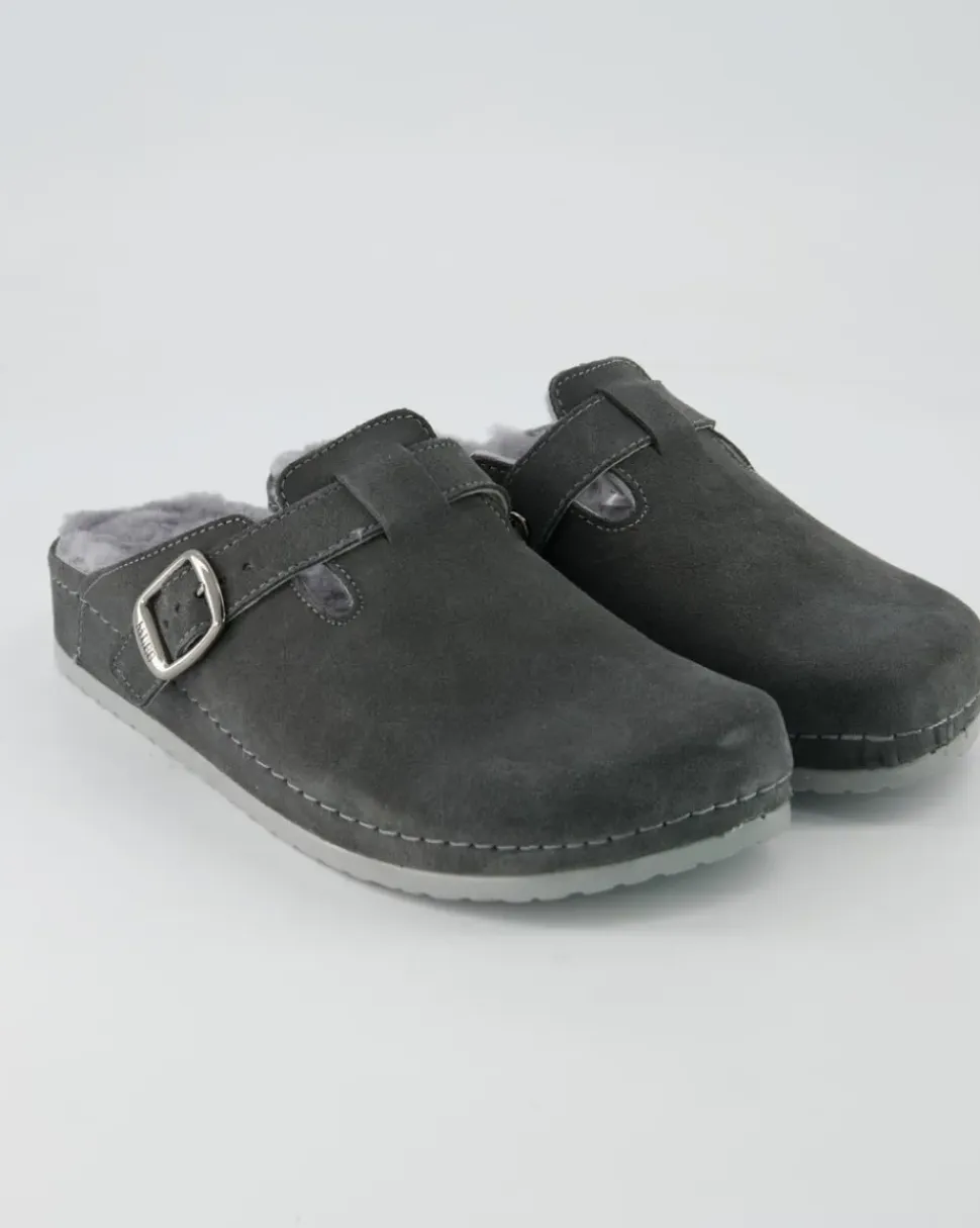 8119-21 Pantoletten in Grau