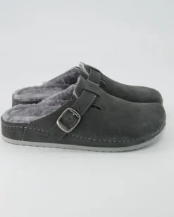 8119-21 Pantoletten in Grau